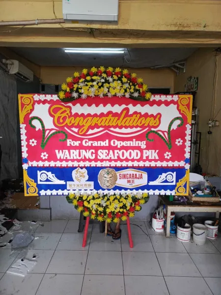 Papan Bunga Ucapan Selamat GOR Samarinda