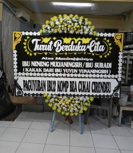 Papan Bunga Duka GOR Samarinda